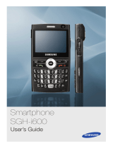 Samsung SGH-i600 Quick start guide