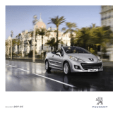Peugeot 207 CC User manual