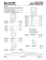 Elkay LKWOBG1115SS User manual