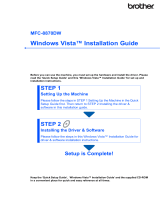 Brother MFC-8870DW Installation guide