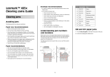Lexmark X651 User manual