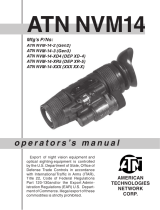 ATN Multi Purpose Night Vision NVM 14-2 User manual