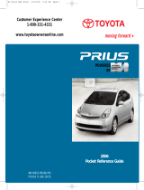 Toyota 2007 Prius Pocket Reference Manual