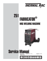 ESAB 251 FABRICATOR® Mig Welding Machine User manual