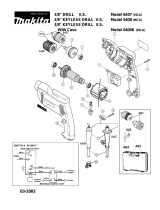 Makita 6408K Owner's manual