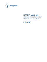 Westinghouse LD-3237 User manual