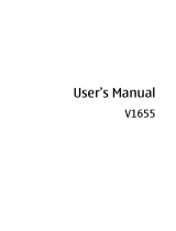 Videocon V1655 User manual