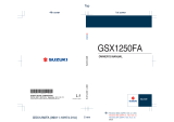 Suzuki GSX1250FA Owner's manual
