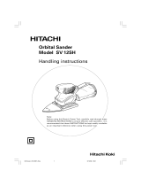 Hitachi SV 12SH Handling Instructions Manual
