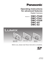 Panasonic DMCFS28EB Operating instructions
