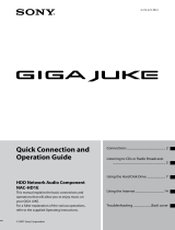 Sony NAC-HD1E Operating instructions