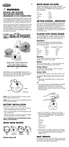 Mattel Mood Beams 76031 User manual