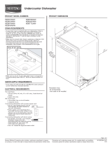 Maytag MDBH969AW Series Product Dimensions