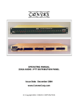 Convex 2241A Operating instructions