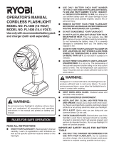 Ryobi FL1200 User manual