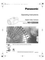 Panasonic NVGS500 Owner's manual