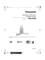 Panasonic HXA100GN User manual