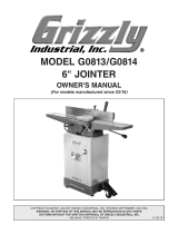 Grizzly Industrial G0813 User manual