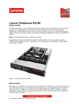 Lenovo ThinkServer RQ750 User manual