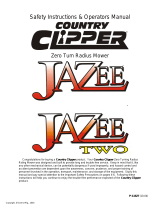 Country Clipper Jazee two User manual