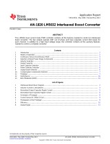 Texas Instruments AN-1820 LM5032 Interleaved Boost Converter (Rev. A) Application notes