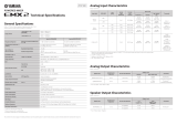 Yamaha EMX2 Specification