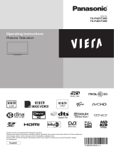 Panasonic TXP42VT20E Operating instructions