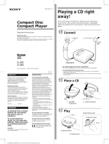 Sony D-265 User manual