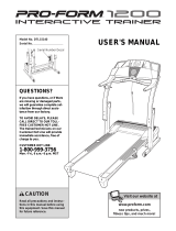 Pro-Form DTL21140 User manual