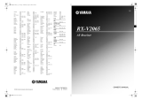 Yamaha RX-V2065 Owner's manual