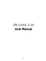 ZTE Z2321U User manual