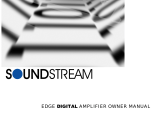 Soundstream Edge Series EGA1400D User manual