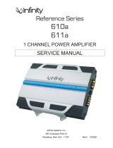 Infinity 611A User manual