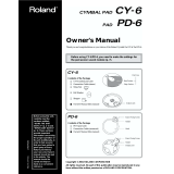 Roland PD-6 Owner's manual