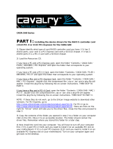 Cavalry CADA008SA8 Install Manual