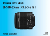 Canon EF-S 18-55mm f/3.5-5.6 IS II User manual