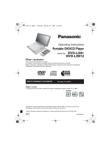 Panasonic DVDLS91 Owner's manual