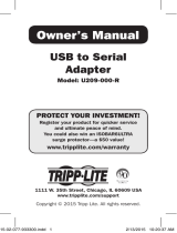 Tripp Lite U209-000-R Owner's manual
