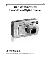 Kodak LS443 - Easyshare Zoom Digital Camera User manual