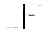 Roland DP-970 User manual