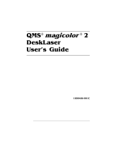 MINOLTA-QMS Magicolor 2 Desklaser User manual