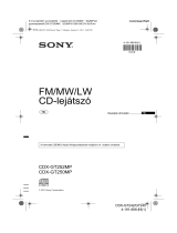 Sony CDX-GT252MP User guide
