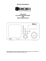 DICE Digital AM/FM Receiver User manual