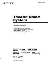 Sony RHT-G800 Owner's manual