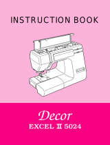 JANOME 5024 Decor Excel II Owner's manual
