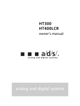ADS HT300 Owner's manual