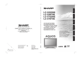 Sharp LC37GD8E User manual