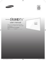 Samsung UA55JS8000W Quick start guide