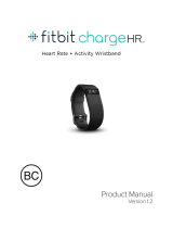 Fitbit Charge HR User manual
