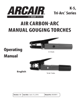 Arcair Air Carbon-Arc User manual